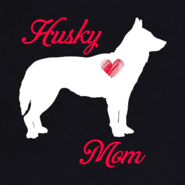 Husky mom   cute mother's day t shirt for dog lovers by jrgenbode